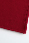 SWAYING/KNIT cashmere stand collar short cardigan SW24RE1T06 red
